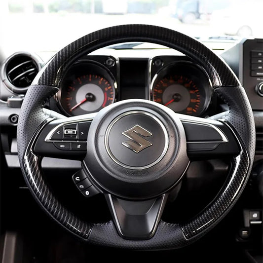 Custom Carbon Fiber Steering Wheel for Suzuki Jimny JB64 JB74｜2019-2024