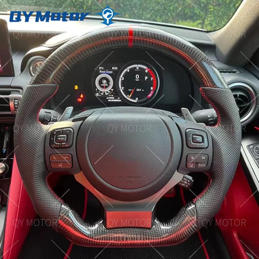 Real Carbon Fiber Steering Wheel for Lexus IS250 Is350H Is200T F-Sport AWD NX RC RCF CT 2013 2014 2015 2016 2017 2018 2019 2020+