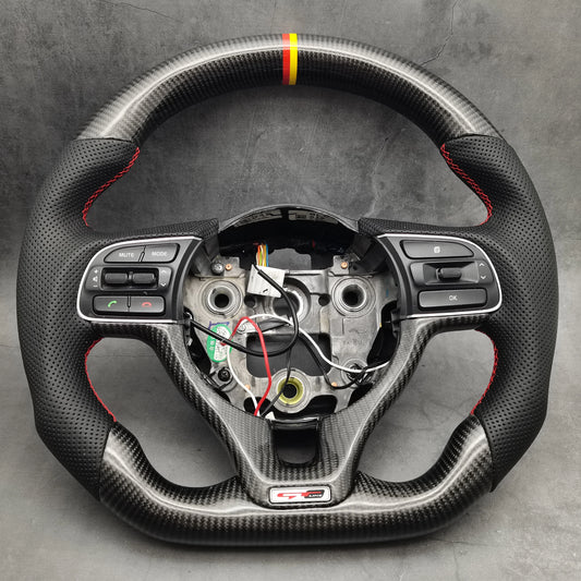 100% Real Carbon Fiber Steering Wheel for KIA K5 KX5