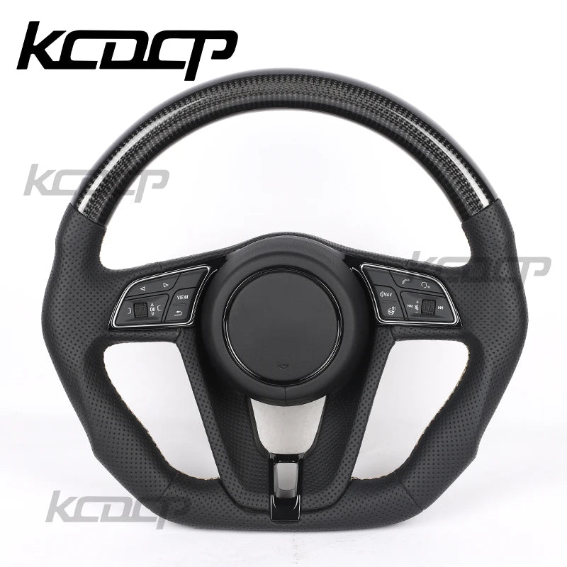 Customized Carbon Fiber Steering Wheel Fit for Bentley Flyingspurcontinentalgt Steering Wheel Old Upgrade New Style Luxury Wheel